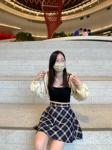 預訂︱泡泡袖開胸外套 (中厚度~秋季合穿)